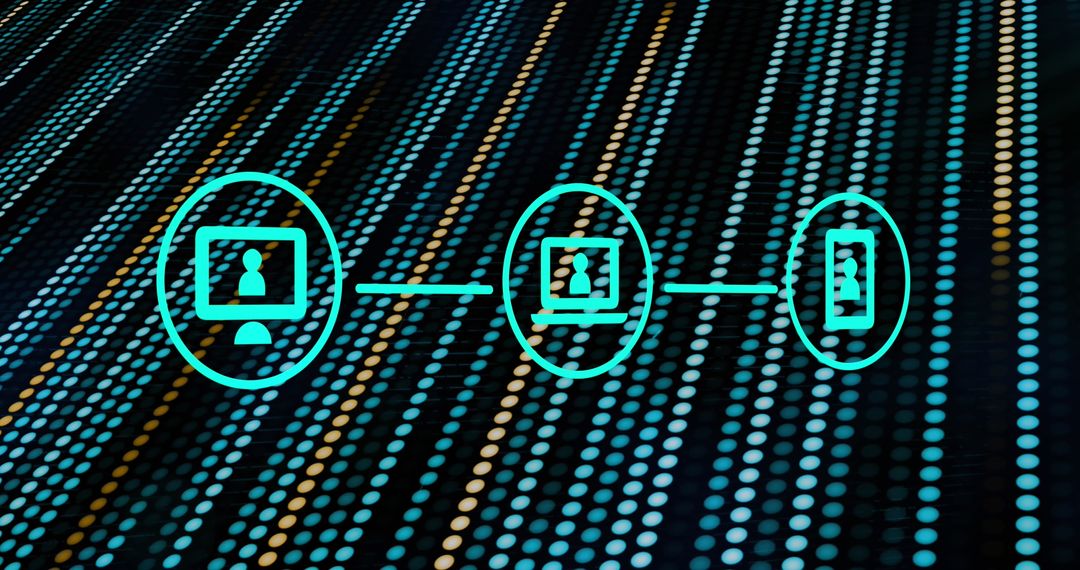 Digital Connections Networking Technology Concept