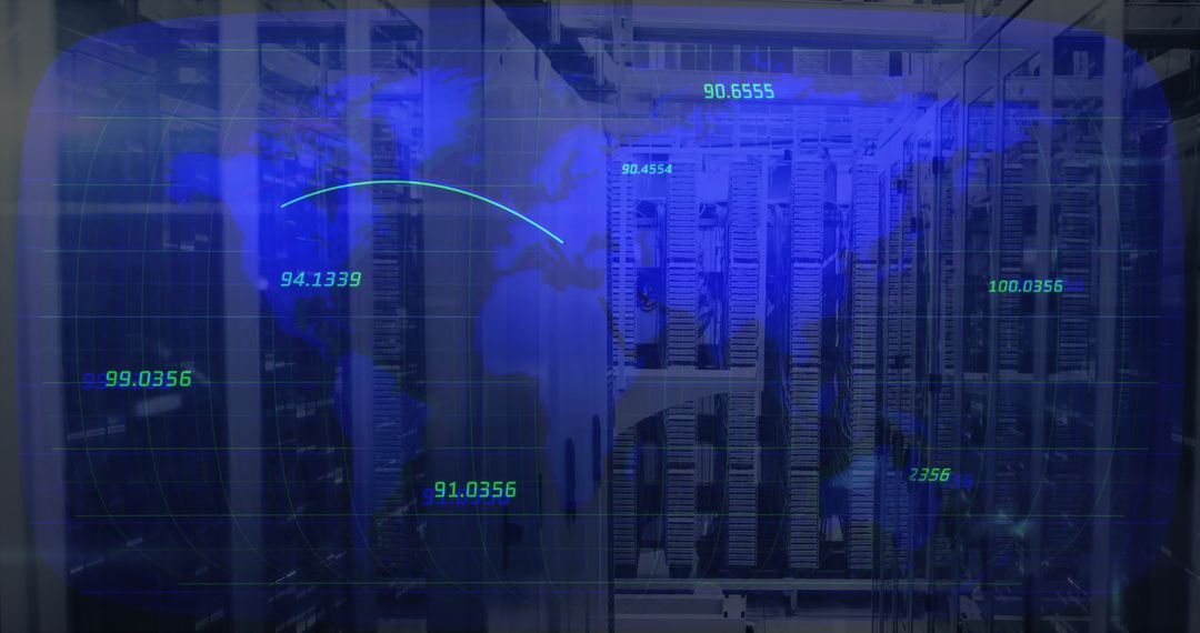 Digital Systems Secure Data Network across Global Servers