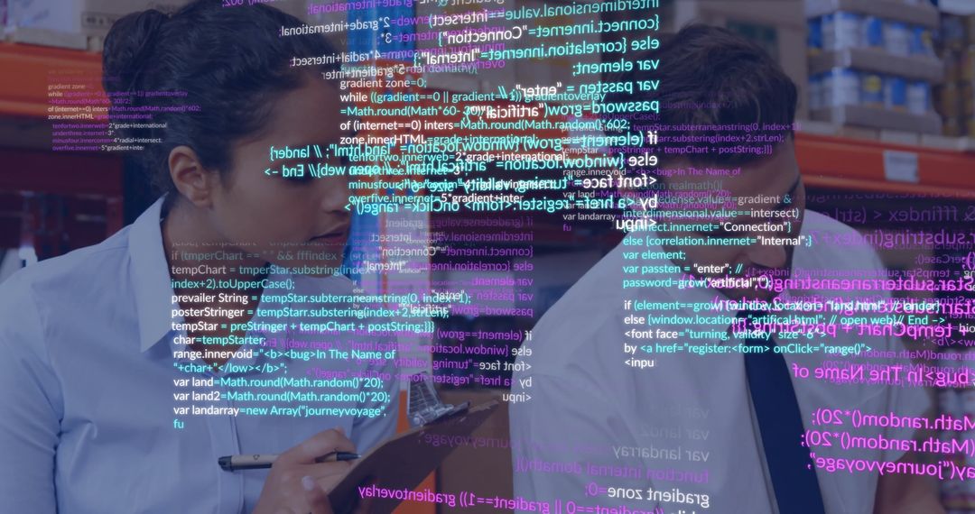 Focused Professional Collaboration with Code Overlay