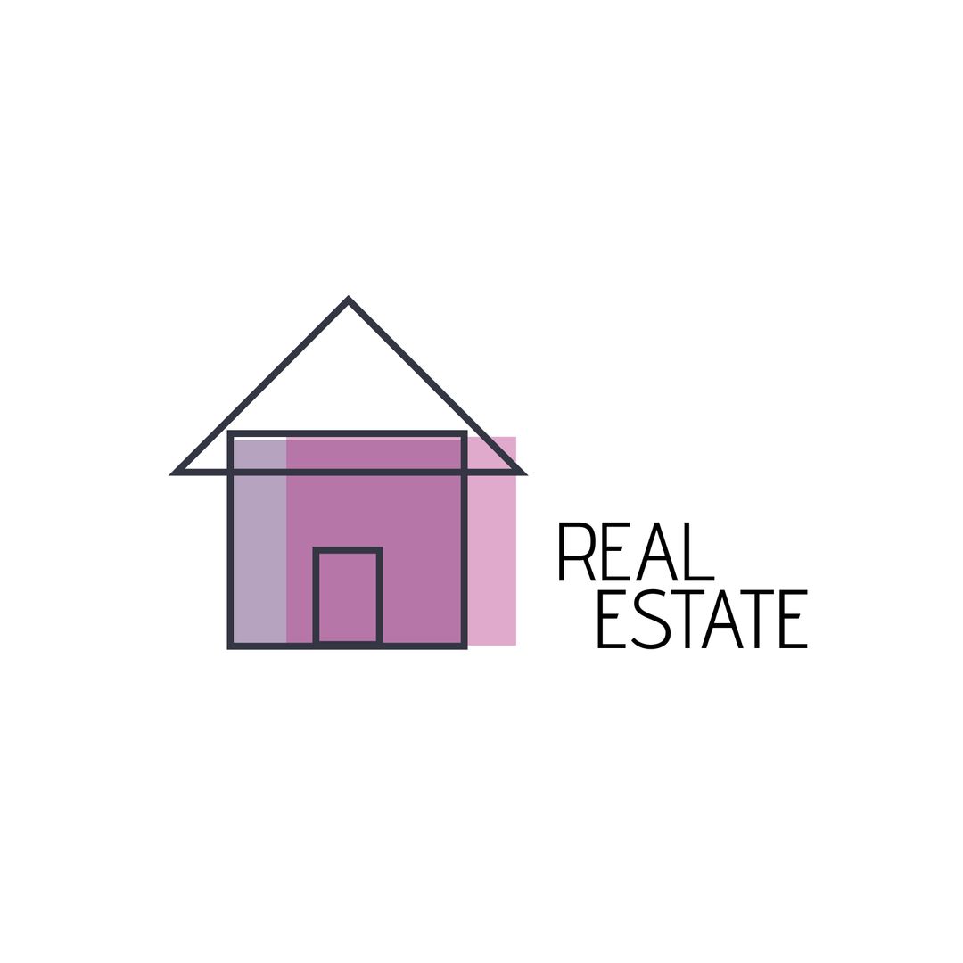 Minimalist House Icon for Real Estate Branding Design