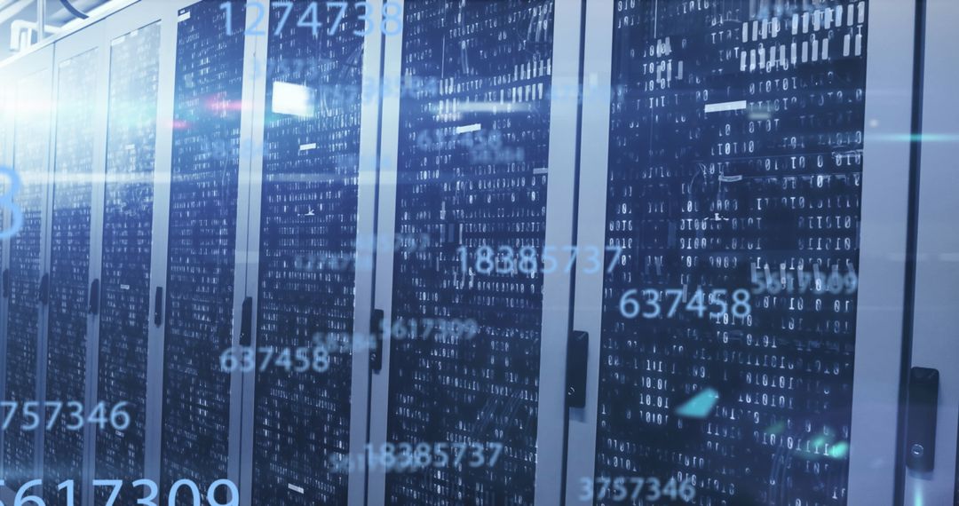 futuristic data processing center in digital interface - Free Images, Stock Photos and Pictures on Pikwizard.com
