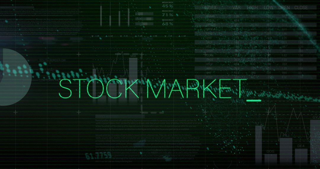 Digital Visualization of Stock Market Data