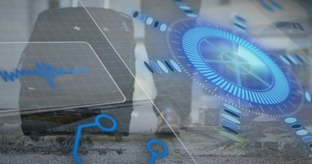 Airport Travel Data Processing with Digital Interface