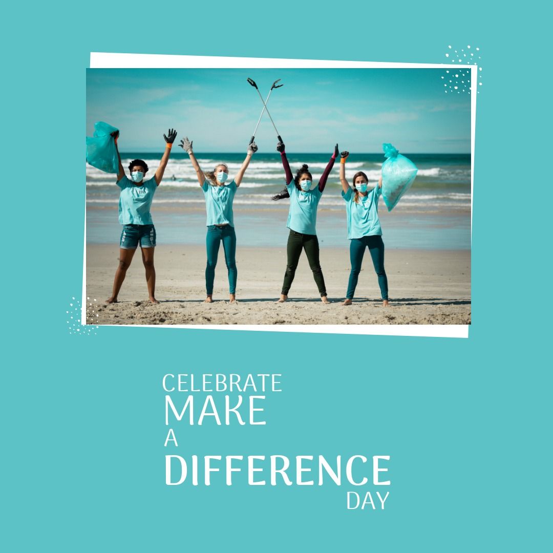 Diverse Women Volunteering for Beach Clean-Up on Make A Difference Day - Download Free Stock Templates Pikwizard.com