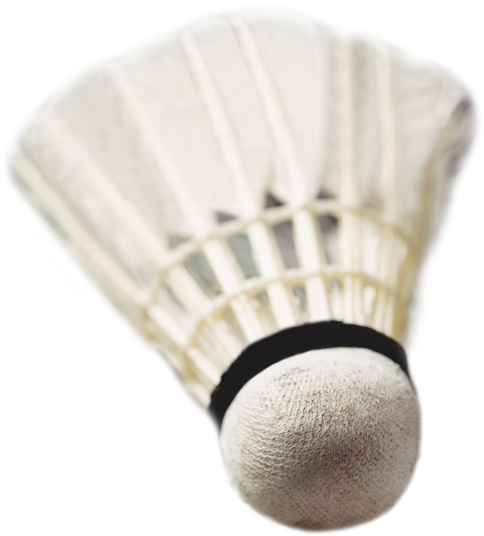 Isolated Badminton Shuttlecock Transparent Background for Sports Concepts - Download Free Stock Images Pikwizard.com