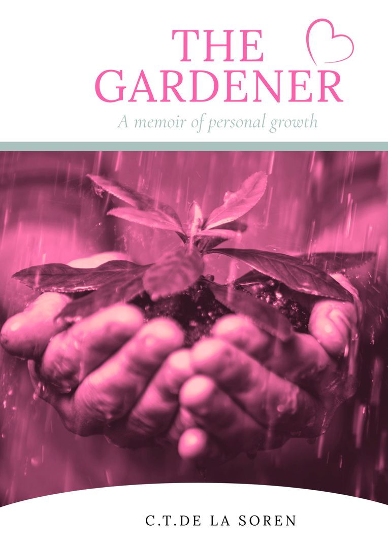 Hands Cradling Seedling Under Rain Symbolize Growth and Nurture