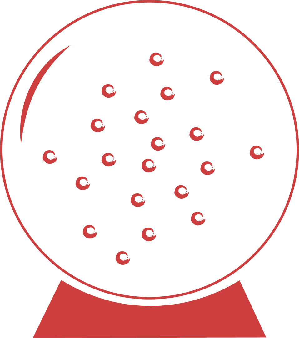Red Pizza Illustration Isolated on Transparent Background