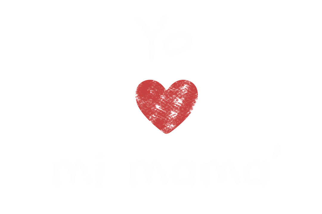 Yo Mi Mama' Text with Red Heart on Transparent Background - Download Free Stock Images Pikwizard.com