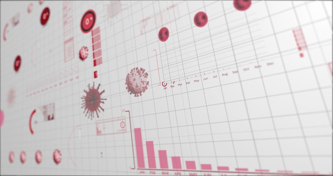 Coronavirus Data Visualization and Statistical Analysis Concept