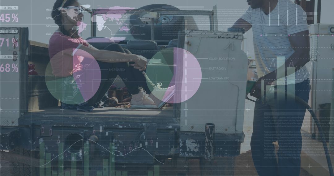 Global Fuel Statistics and Data Analysis Overlaid on Transport