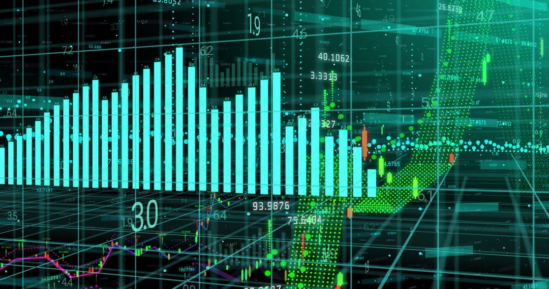 Dynamic Digital Data Visualization with Graphs and Charts