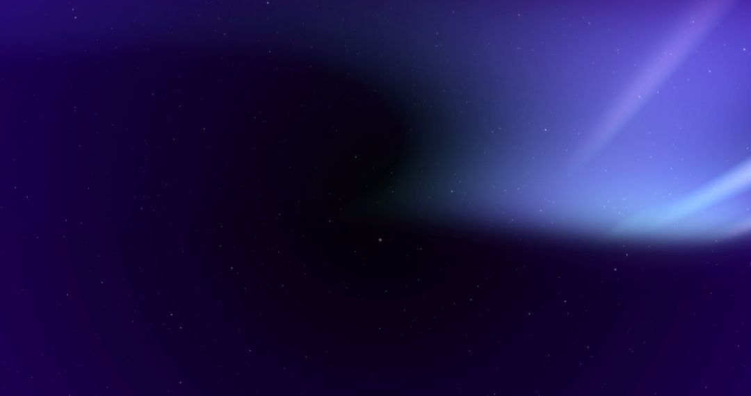 Majestic Aurora Borealis on Starry Winter Nightskape