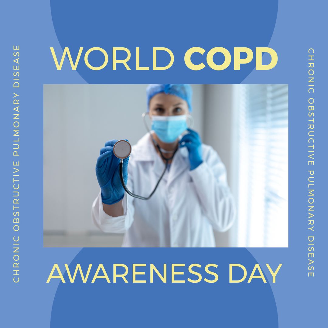 World COPD Awareness Day Medical Event Campaign Visual