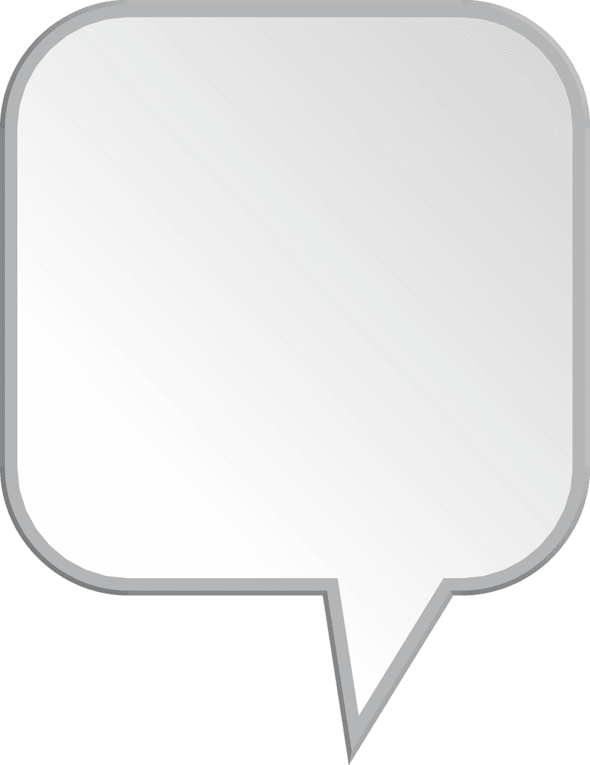 Speech Bubble Design with Copy Space on Transparent Background - Download Free Stock Images Pikwizard.com