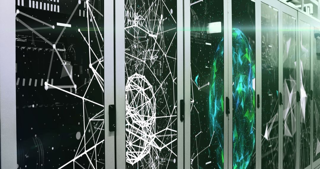 Network Connections Over Computer Servers in Data Center