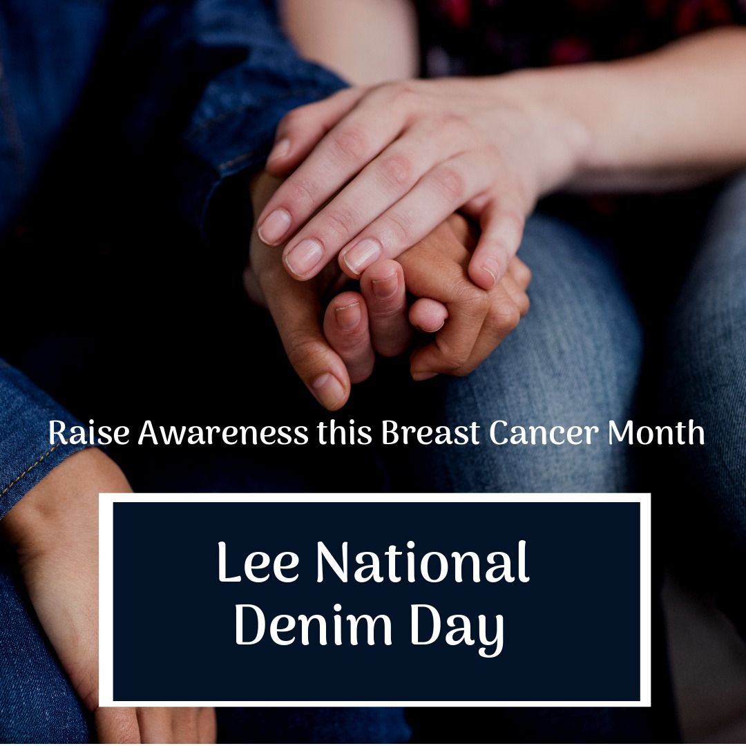 Lee National Denim Day Breas Cancer Awareness People Holding Hands - Download Free Stock Templates Pikwizard.com