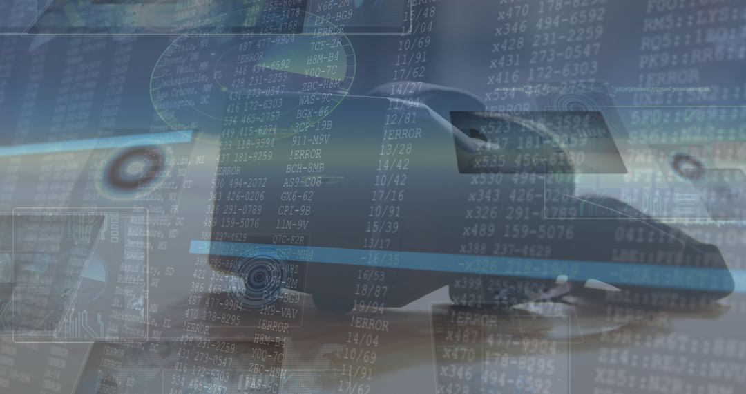 Futuristic Data Processing with Virtual Reality Headset