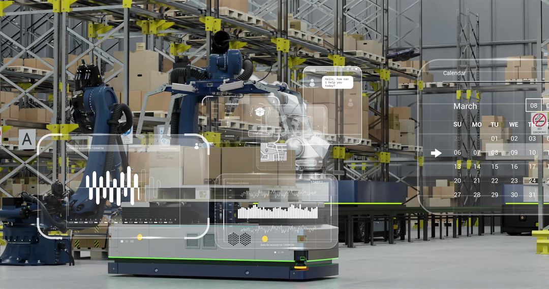 Smart Warehouse Automation with Robotic Technology