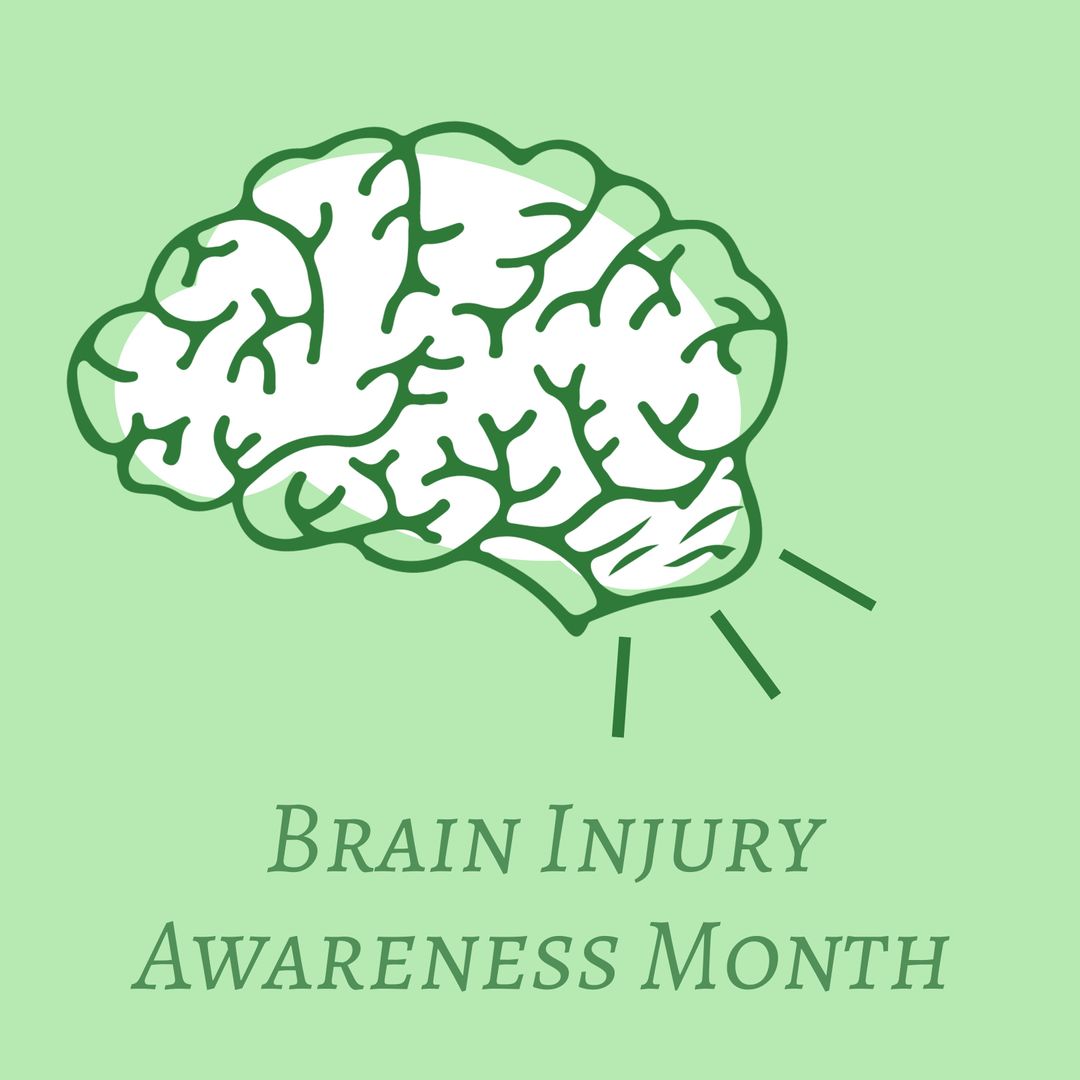 Brain Injury Awareness Advocacy Illustration