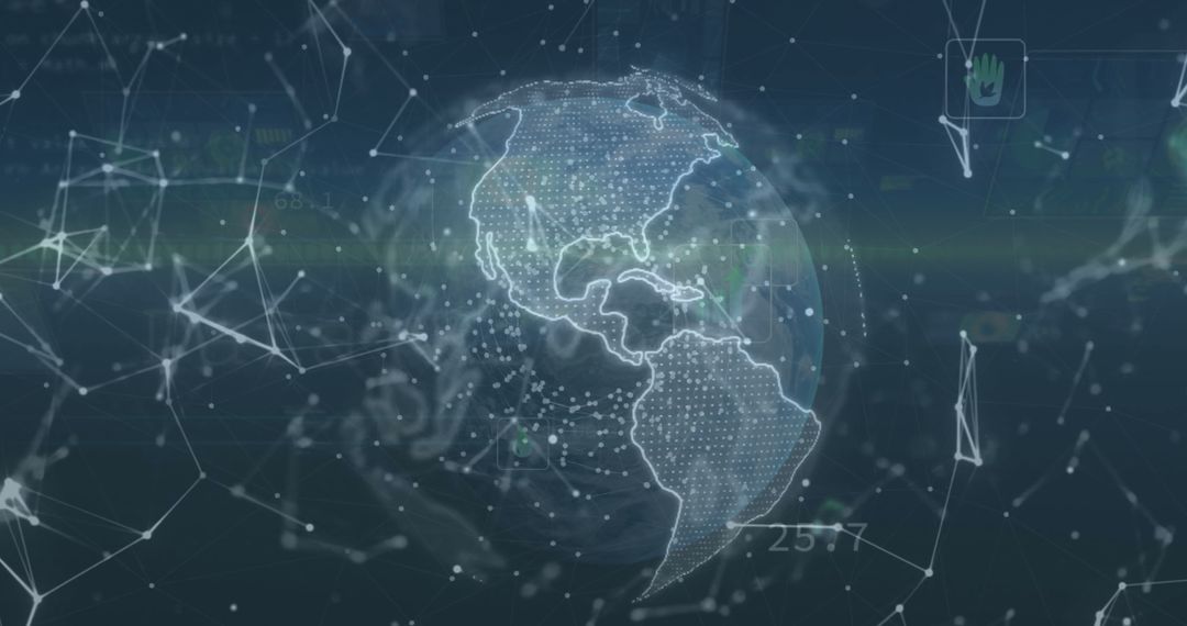 Digital Network with Global Connectivity Representation