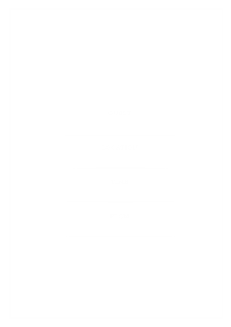 Transparent Digital Invitation Card Template for Celebrations