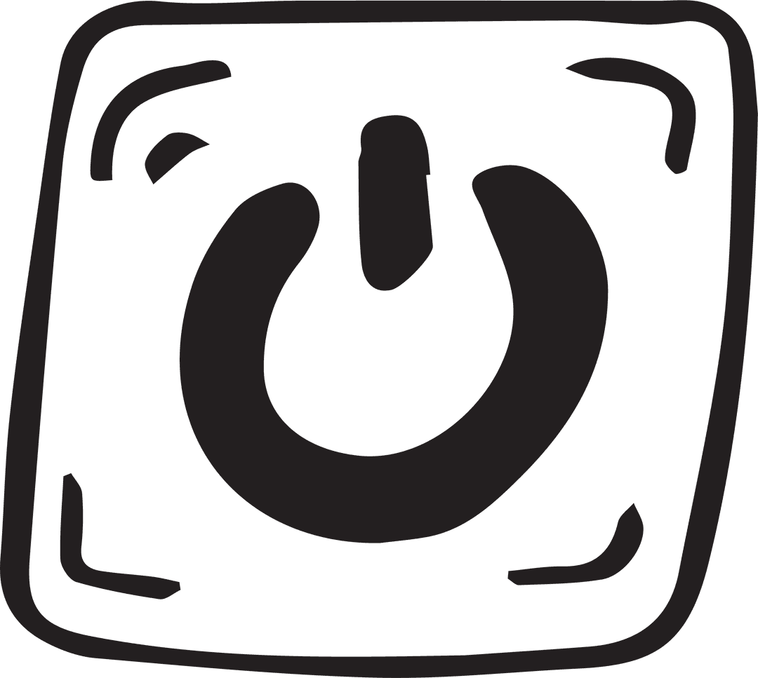 Black Off Button Symbol on Transparent Background - Download Free Stock Images Pikwizard.com