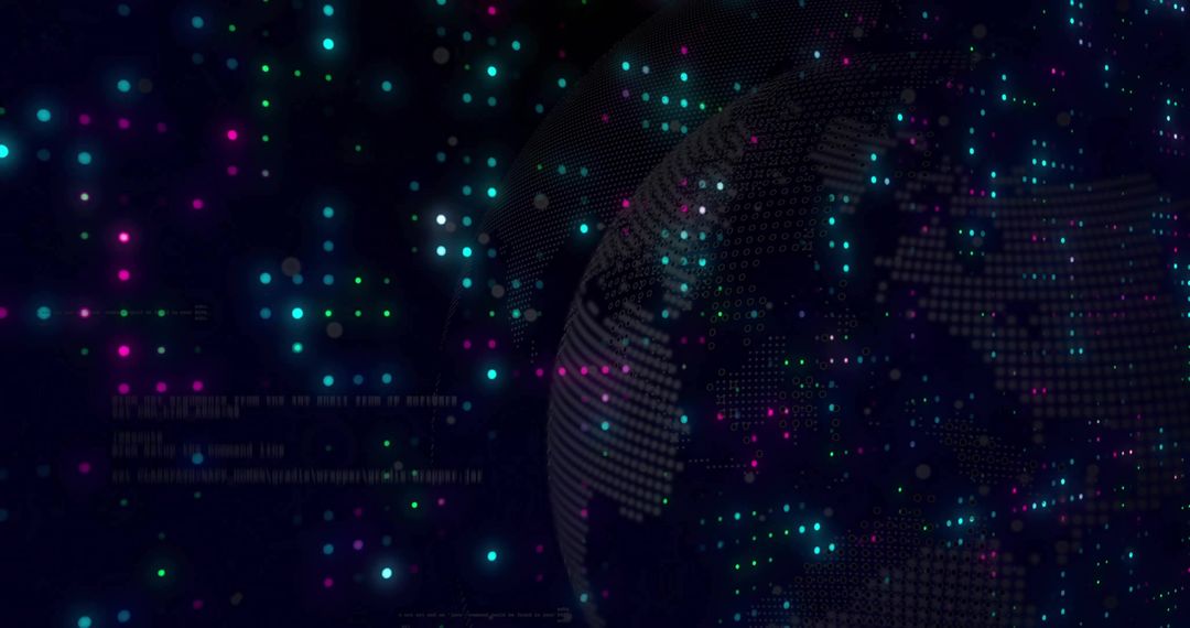 Digital Globe in Abstract Data Cluster Space
