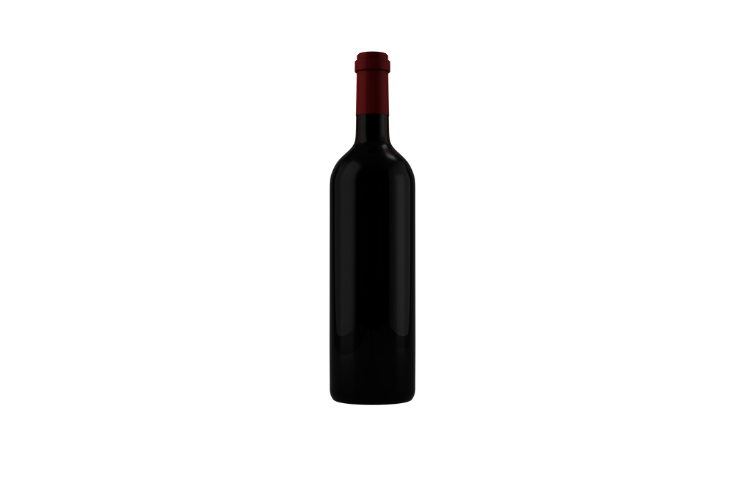 Black Wine Bottle Transparent Illustration Isolated Background - Download Free Stock Images Pikwizard.com