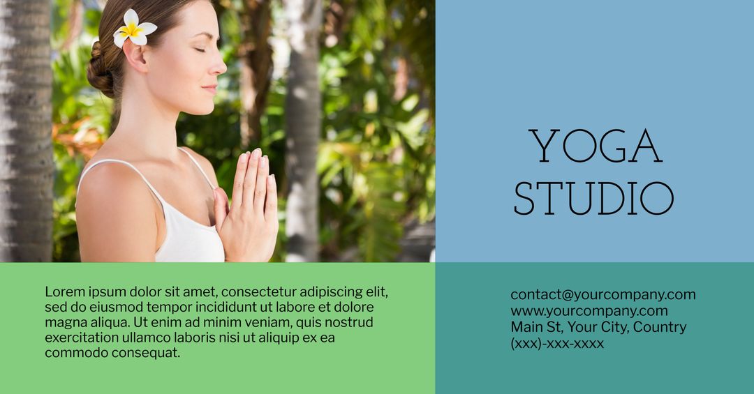 Tranquil Yoga Practice Outdoor with Serenity