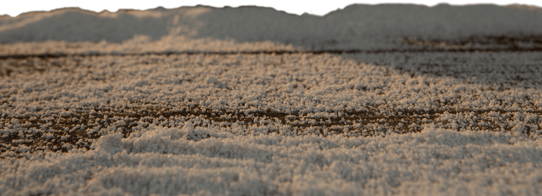 Transparent Snow Texture on Wooden Surface