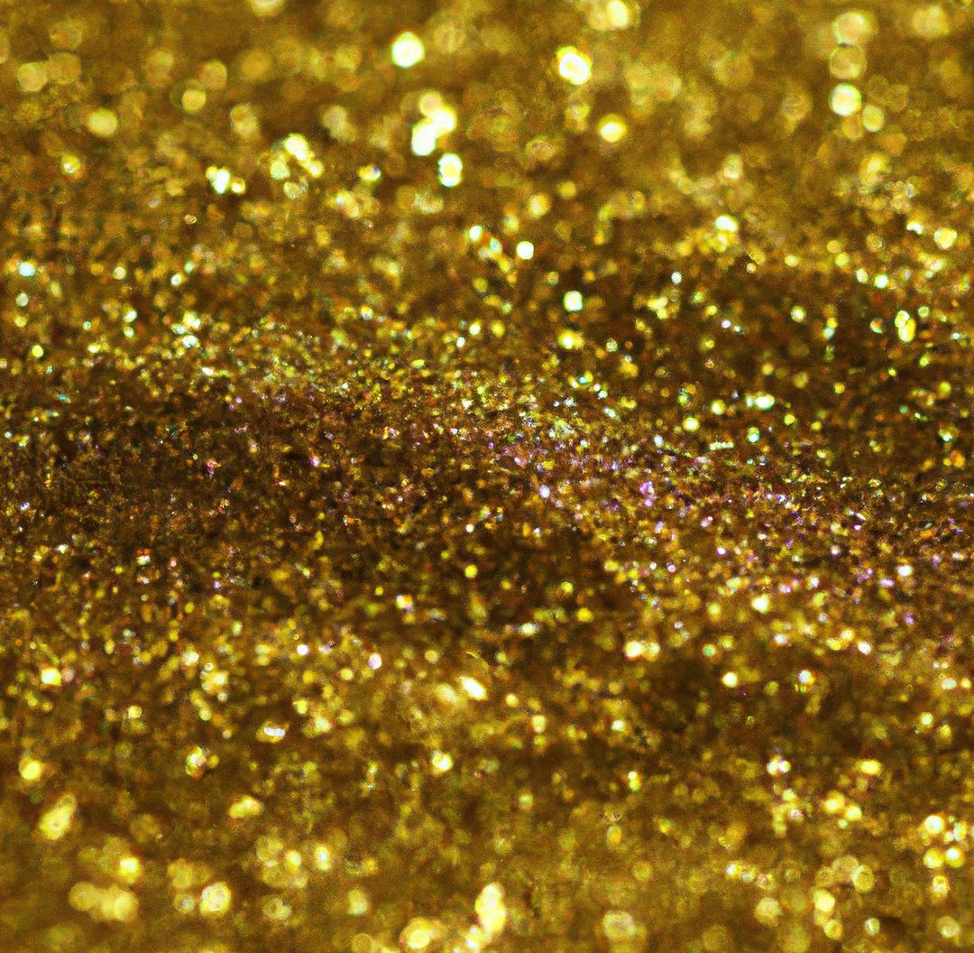 Image of close up of gold glitter particles background with copy space - Free Images, Stock Photos and Pictures on Pikwizard.com