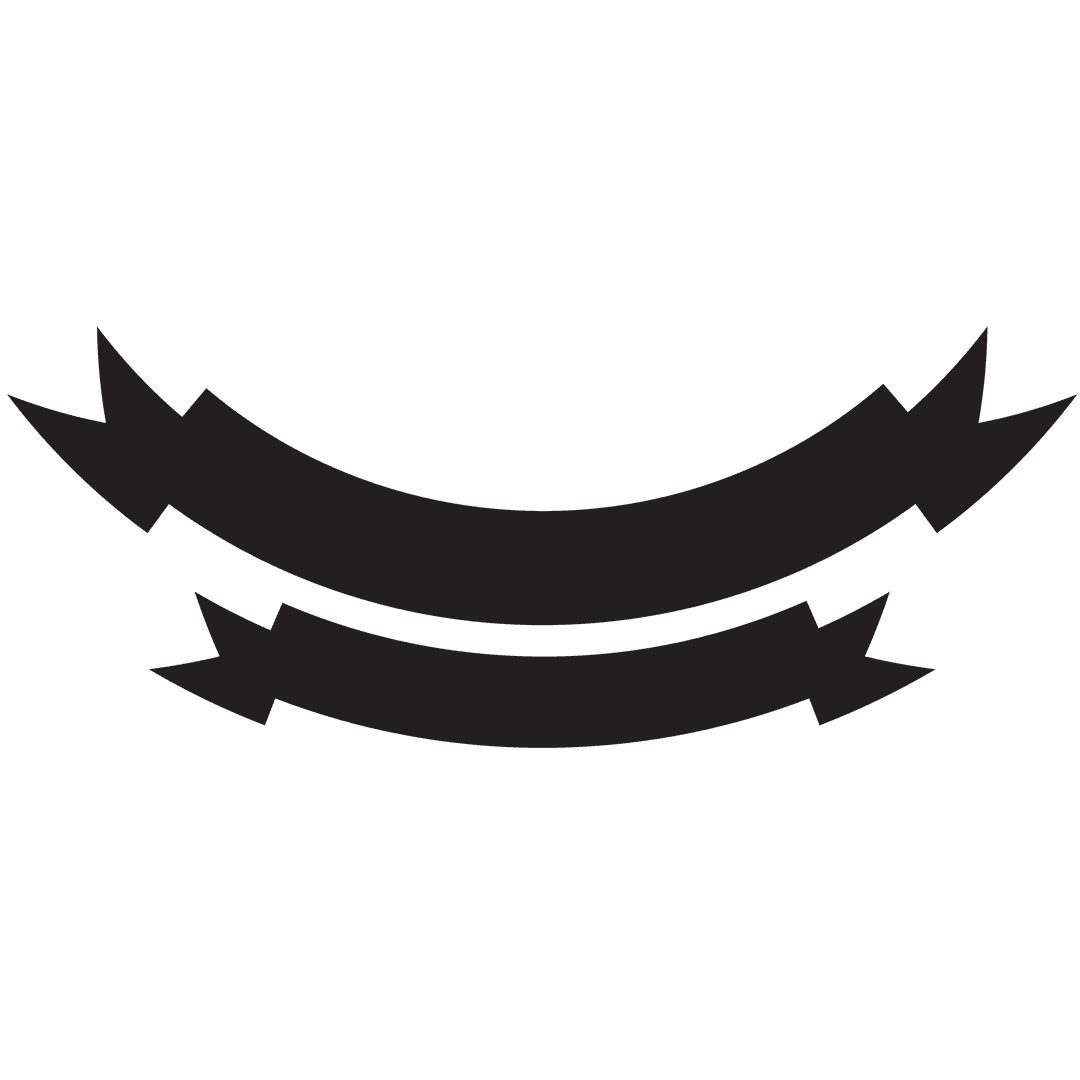 Black Banner Badges with Copy Space Transparent Vector