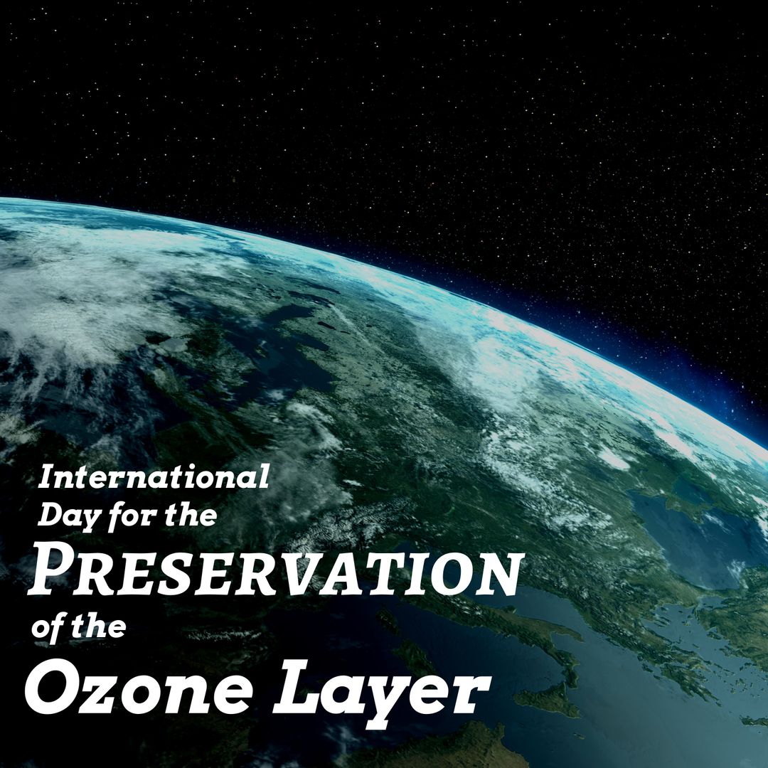 International Day for Preservation of the Ozone Layer Concept