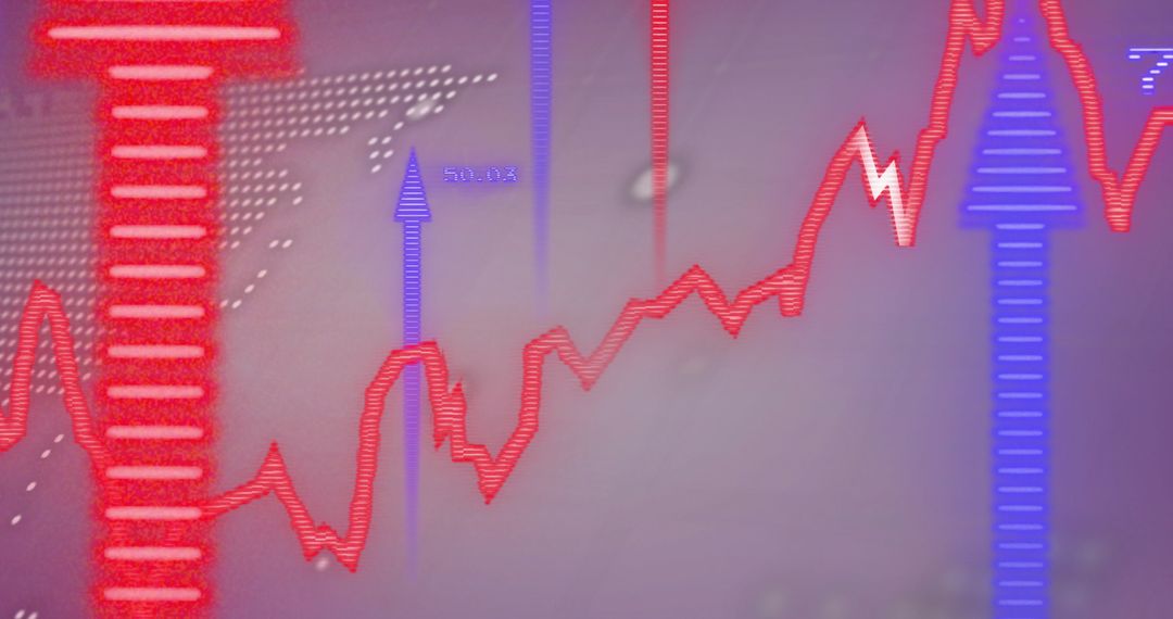 Dynamic Digital Data Over World Map Technology Concept