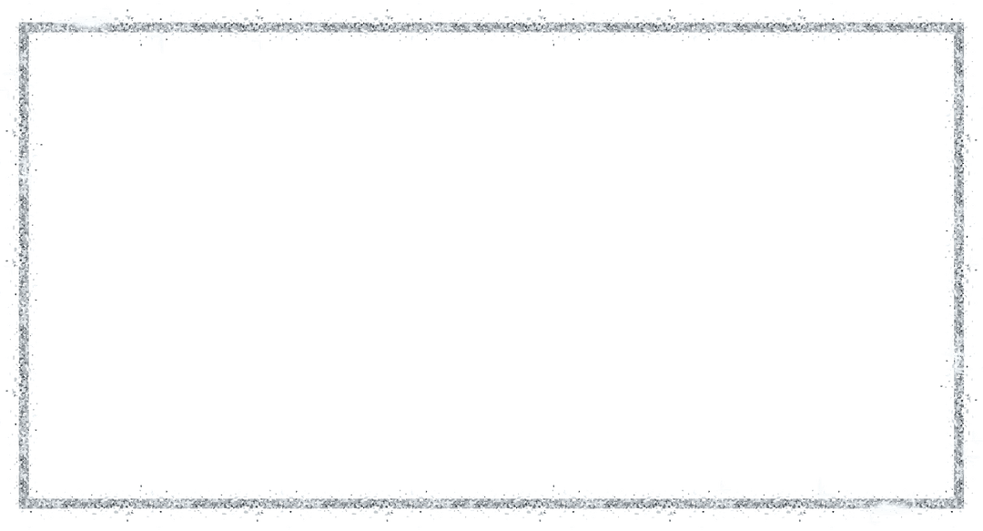 Frosty Crystalline Border on Transparent Background for Elegant Design
