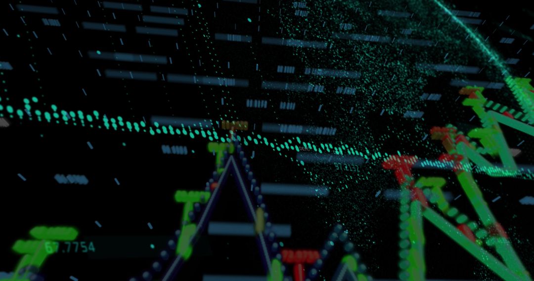 Digital Data Processing with Infographic Elements