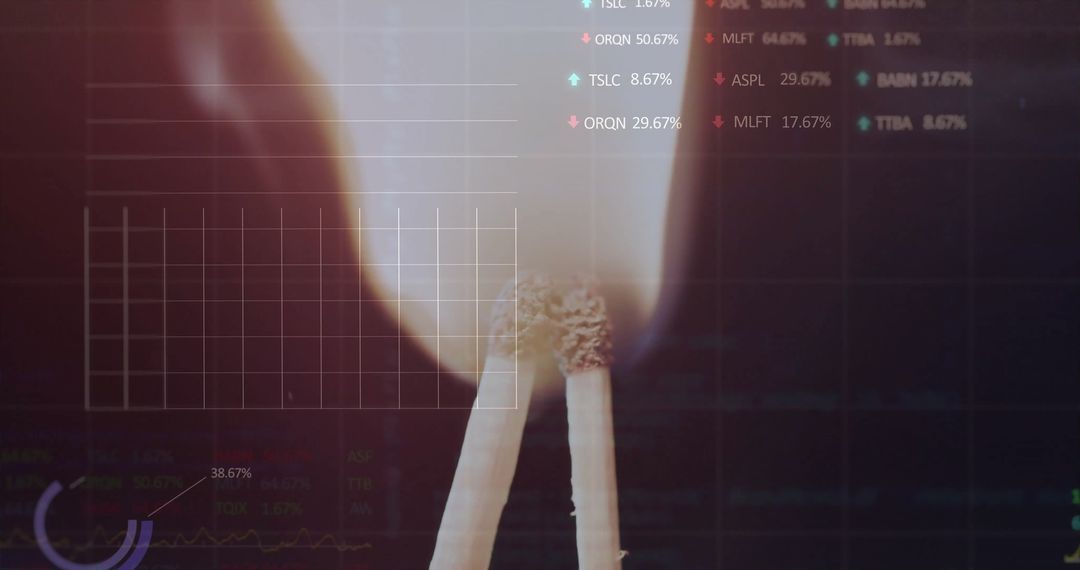 Financial Data Visualization with Lit Matches