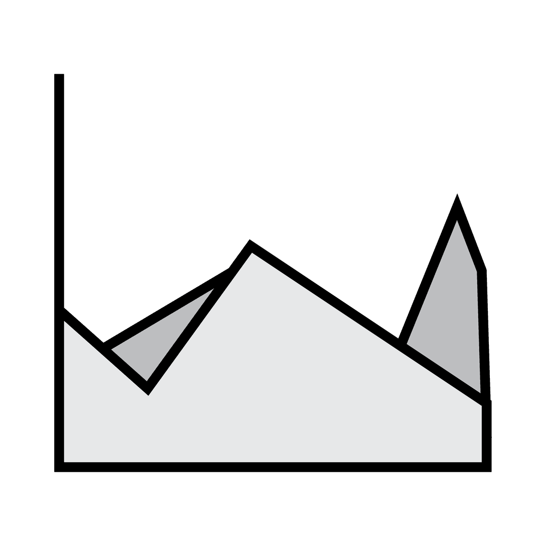 Transparent Business Chart Illustration Vector