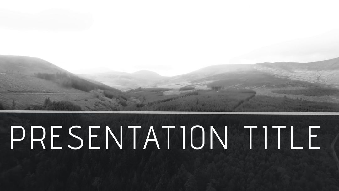 Serene Forest Landscape with Emphasis on Tranquility