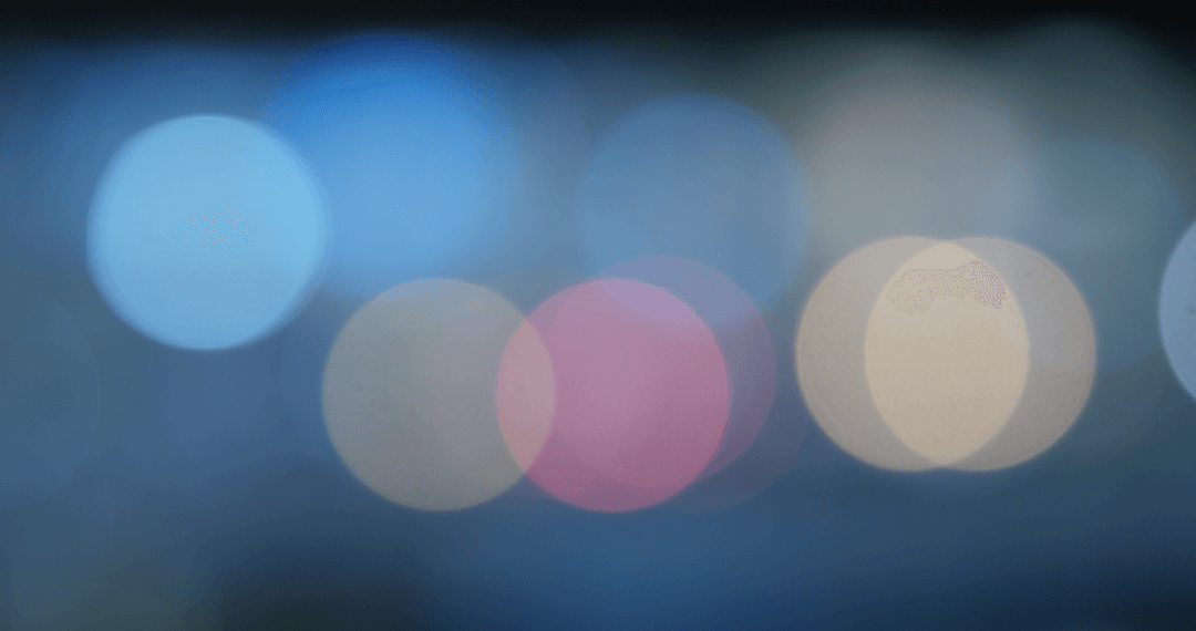 Vibrant Bokeh Lights on Transparent Background Illustration