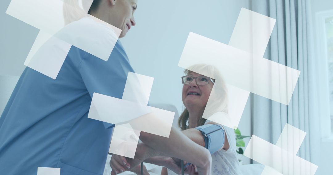 Compassionate Interaction Between Doctor and Senior Patient