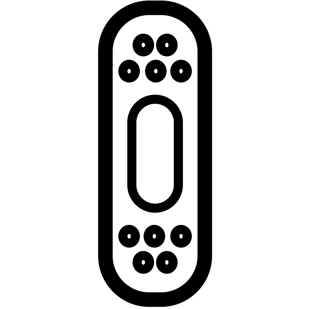 Transparent Black Pattern with Dots Design