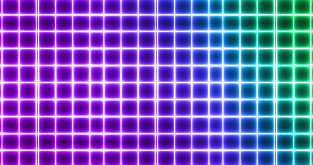 Neon Grid Pattern with Color Gradient Effect - Free Images, Stock Photos and Pictures on Pikwizard.com