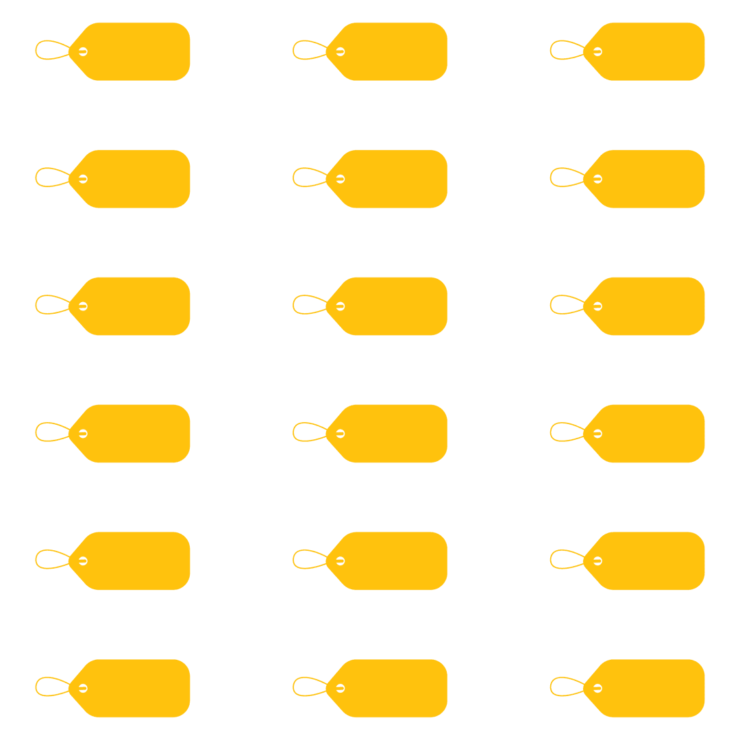 yellow label pattern repeated on transparent background for vector design - Download Free Stock Images Pikwizard.com
