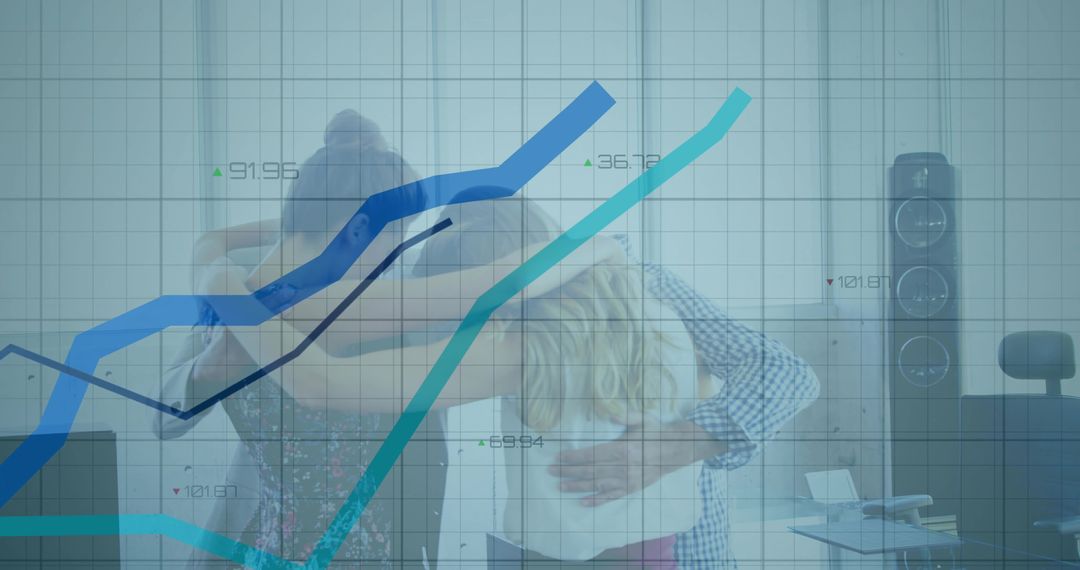 Innovative Team Collaboration with Data-Driven Insights in Office