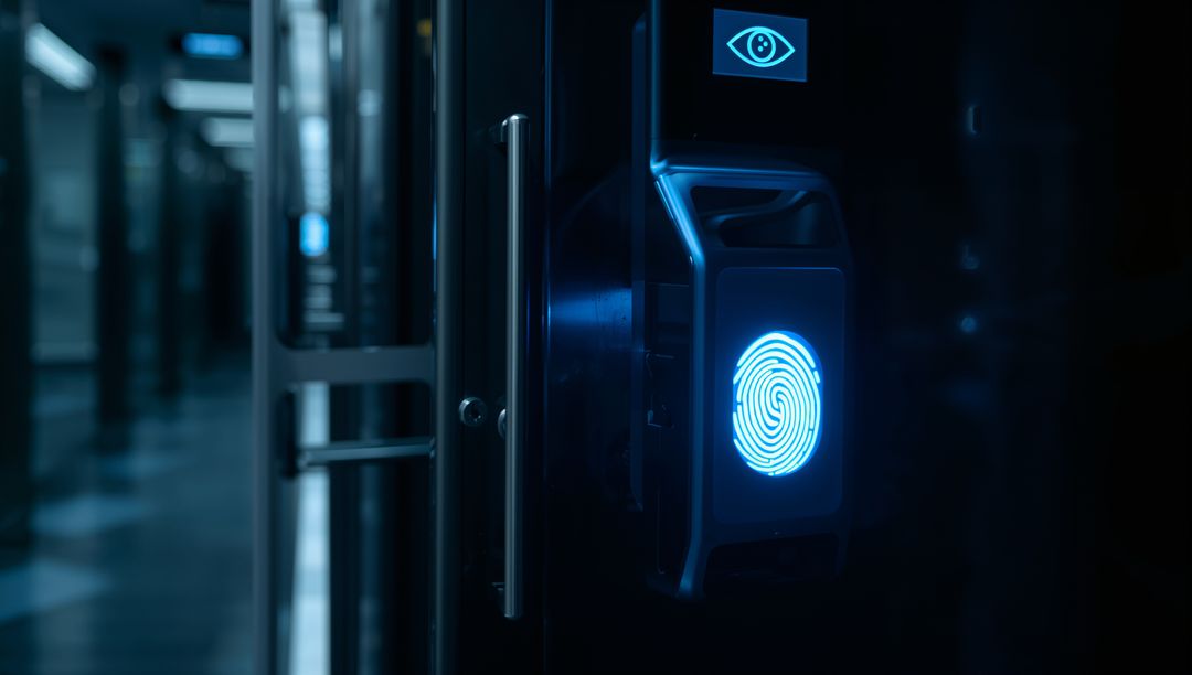 Futuristic Biometric Fingerprint Scanner for Secure Access