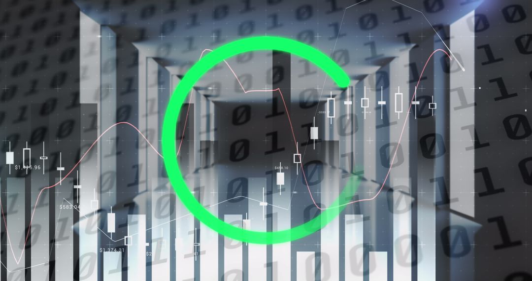 Digital Interface with Data Visualization and Network Concept - Free Images, Stock Photos and Pictures on Pikwizard.com