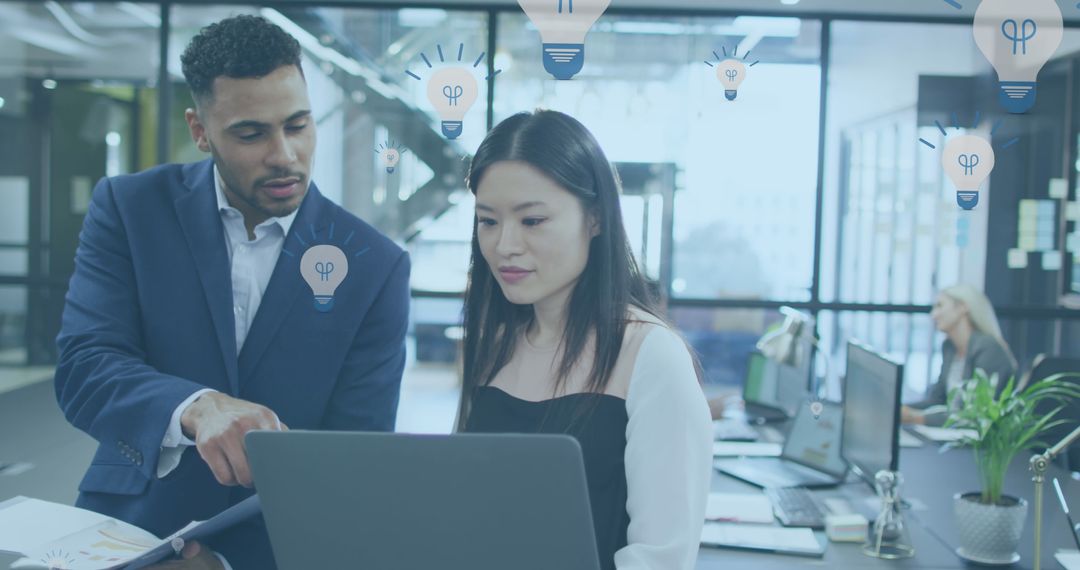 Diverse Team Brainstorming Innovative Solutions