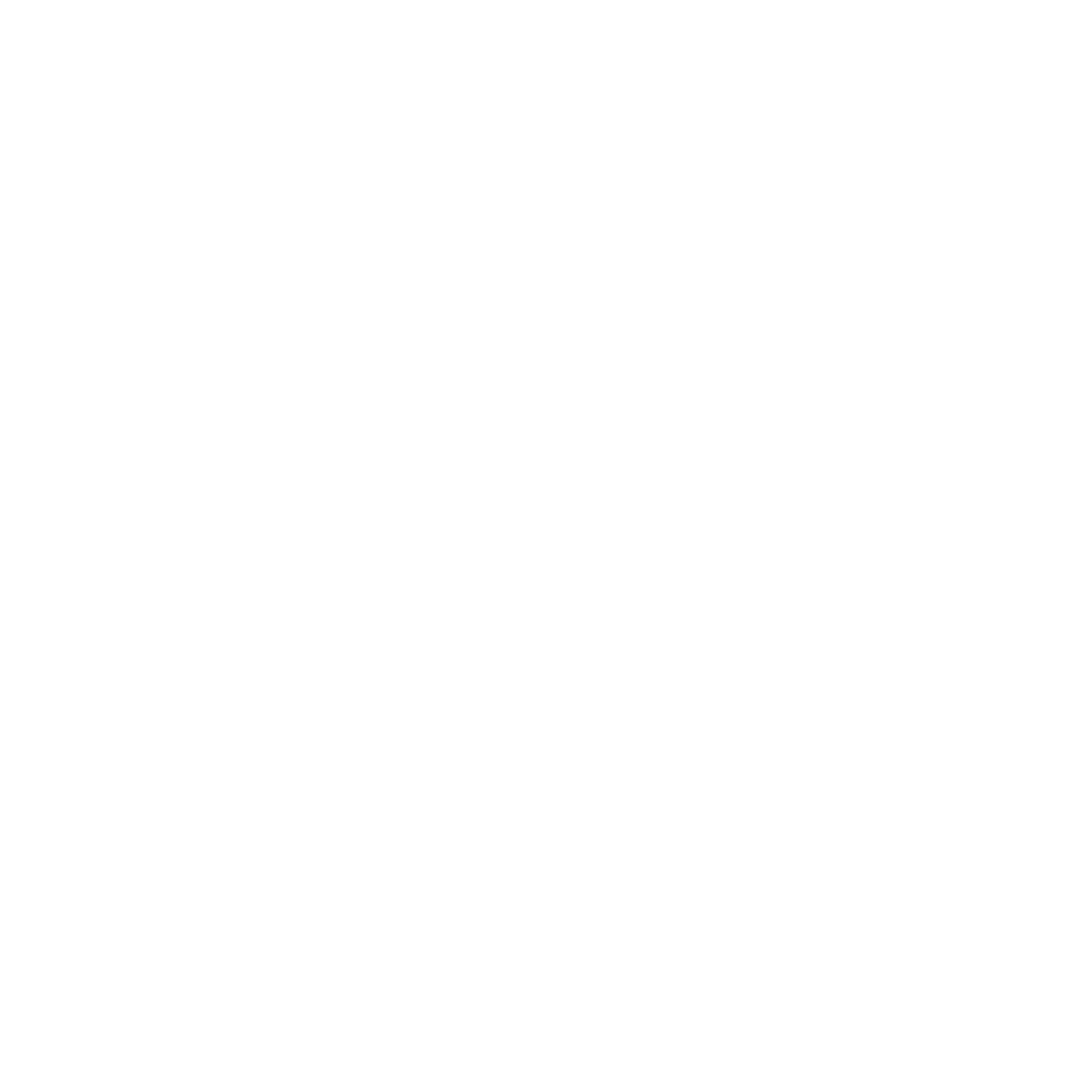 White Heart Balloons Pattern on Transparent Background