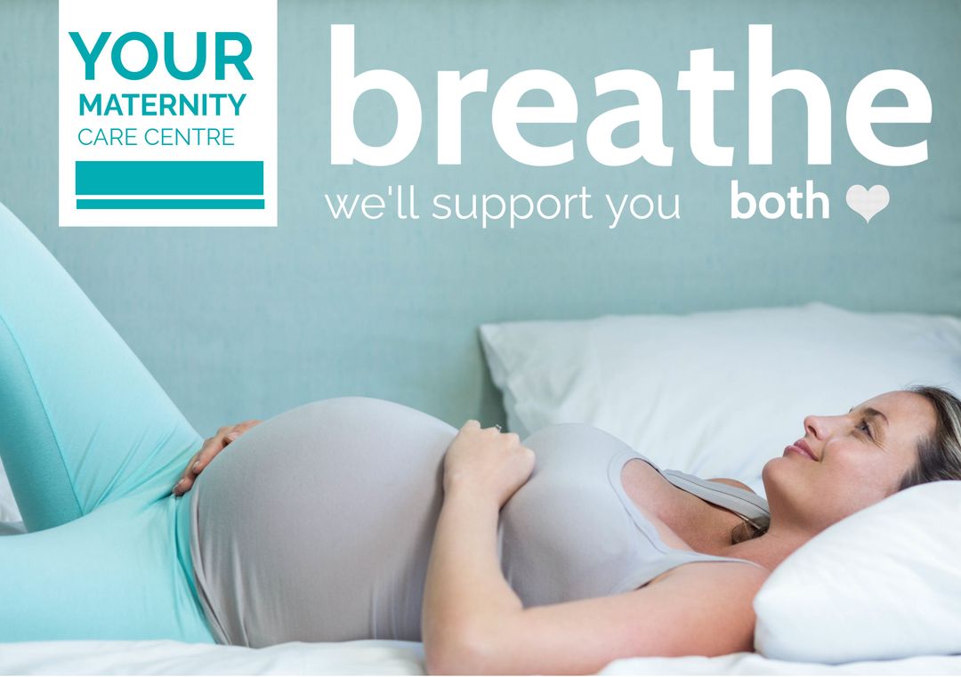 Pregnant Woman Practicing Relaxation Breathing Techniques